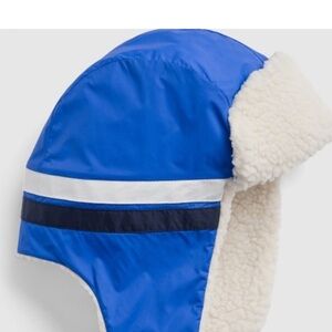 GAP Kids Blue and White Winter Hat